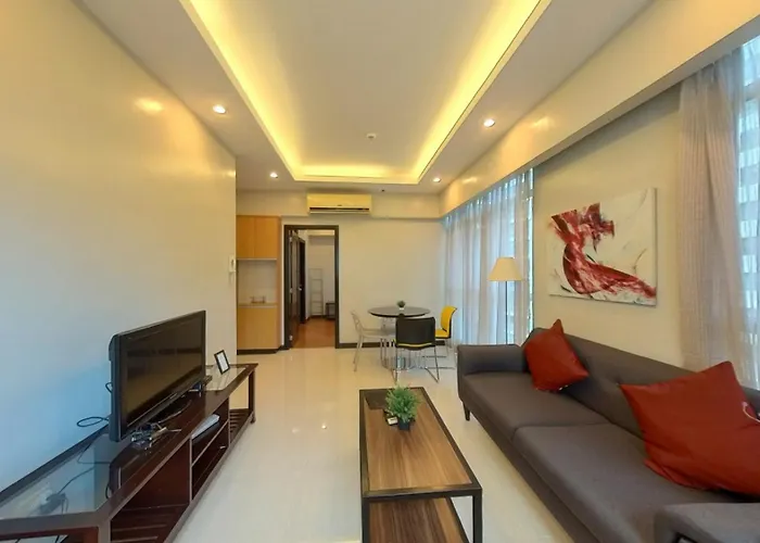 Aparthotel Full-serviced One-bedroom In Crescent Park Residences Manila